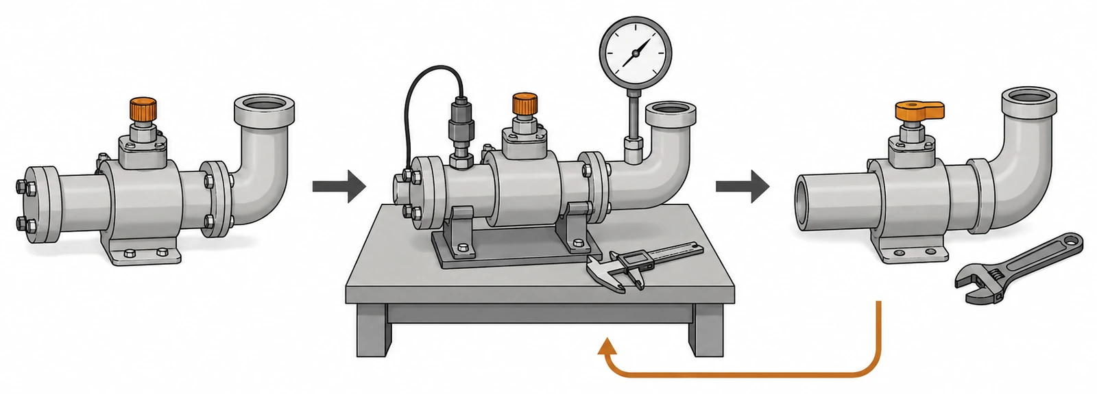 Conceptual diagram of improving technology maturity through repeated prototype testing, validation, and refinement